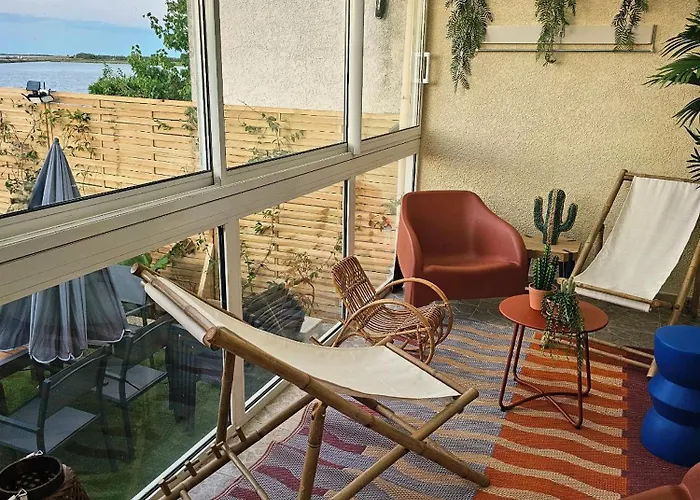 Hébergement de vacances Familiale Avec Vue Lagune Nature à Pied Clim Parking Prive *